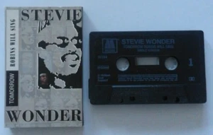 Stevie Wonder - Tomorrow Robins Will Sing - Rare UK Cassette Single - Picture 1 of 3