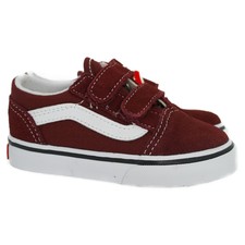 red baby vans shoes