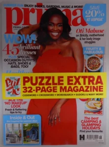Prima magazine June 2025 Oti Mabuse, No makeup looks + Puzzle Extra magazine - Picture 1 of 2