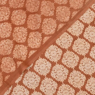 2.5 Yard Multi Ikat Hand Block Printed Cotton Sewing Dressmaking Kimono Fabric - Image 1 of 4