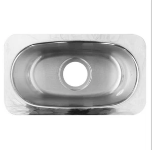 Kindred Edelstahl Einzelschüssel Unterbau Küchenspüle 9-1/8 x 16-3/16 - Bild 1 von 1