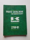 Kawasaki Z 750 B1 1975-76 catalogo ricambi originale spare parts catalogue