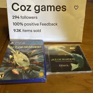 Ace Of Seafood With Soundtrack CD For Ps4 limited run games Brand New Sealed - Picture 1 of 11