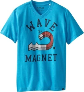 Top Hurley Big Boys S/S Cian Heather Wave Top Talla 18/20 (X-Grande) - Imagen 1 de 1