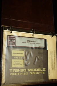 VINTAGE Radio Shack TRS-80 Model SCRIPSIT SPELLING AND HYPHENATION - Picture 1 of 3