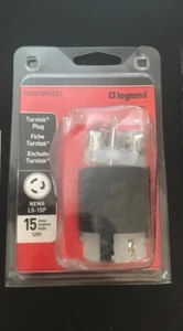 NEW Legrand Pass Seymour PSL515PCCV3 15A 125V TurnLok Plug FREE SHIPPING b - Picture 1 of 2