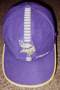 Vtg NFL Logo Athletic Minnesota Vikings Pro Line Hat Adjustable Purple - Picture 1 of 14