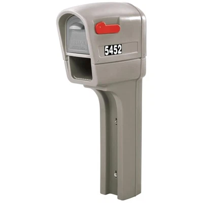 Buzón MailMaster Plus resistente a la intemperie en gris piedra - duradero y espacioso Foto 1 de 4