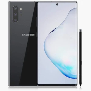 Samsung Galaxy Note 10 Plus 5G 256GB Black Locked: AT&T Very Good Condition - Picture 1 of 6