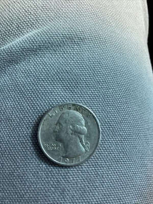 1977 Quarter No mint Mark - Image 1 of 2