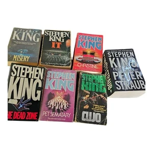 Stephen King - Buchpaket x 7 gemischte Taschenbücher IT Pet Sematary Dead Zone... - Bild 1 von 3