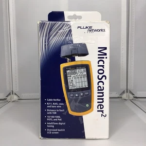 NUEVO Verificador de cable Fluke Networks MS2-100 Microscáner2 - Imagen 1 de 8