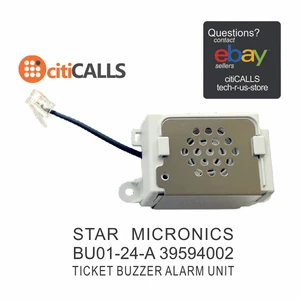 Star Micronics 39594002 BU01-24-A Splash Proof CVR SPC-T700 Ticket Alarm Buzzer - Picture 1 of 6