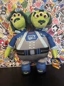 Juguete de peluche suave Disney Store Watson & Crick Miles From Tomorrowland NUEVO - Imagen 1 de 9