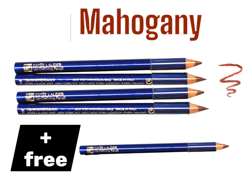 ESTEE LAUDER LIP DEFINING PENCIL 13 MAHOGANY  GET 4 FREE 1 - Image 1 of 1