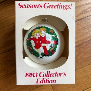 Campbell’s Soup Kids 1983 Limited Edition Glass Christmas Ball Ornament - Picture 1 of 9