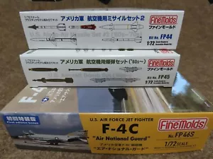 Fine Molds 1/72 F-4C Phantom (FP46S) & Waffe (Bomb FP45, Missile FP44) SET - Bild 1 von 4