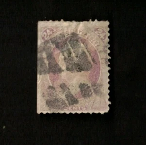 US 1870-71 Gen. Winfield Scott Stamp Sc# 153 White Wove Paper Without Grill - Picture 1 of 2