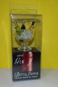 Prodyne Champagne Bottles Bucket Acrylic Bottle Stopper Weddings Celebration - Picture 1 of 2
