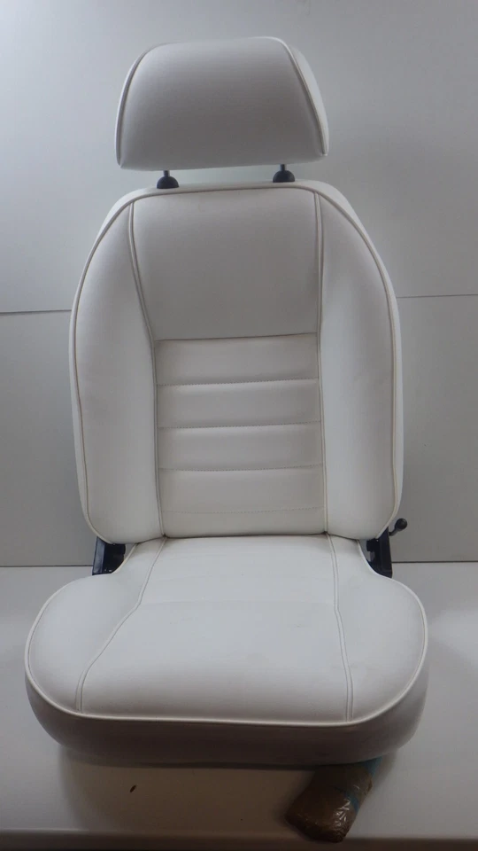 Rover Mini asiento pasajero blanco reclinable Foto 1 de 4