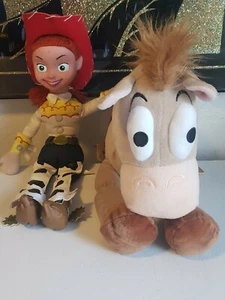 Disney/Pixar Jessie 18" Cowgirl Doll & Bullseye Horse . - Picture 1 of 12