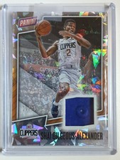 2018-19 Panini Shai Gilgeous-Alexander Rookie #PATCH CRACKED ICE /25 Worn Jersey