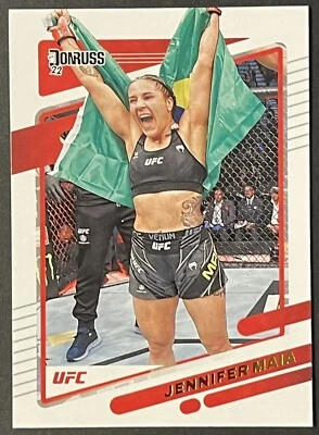 2022 Donruss UFC Base #61 Jennifer Maia - Flyweight - Image 1 of 2