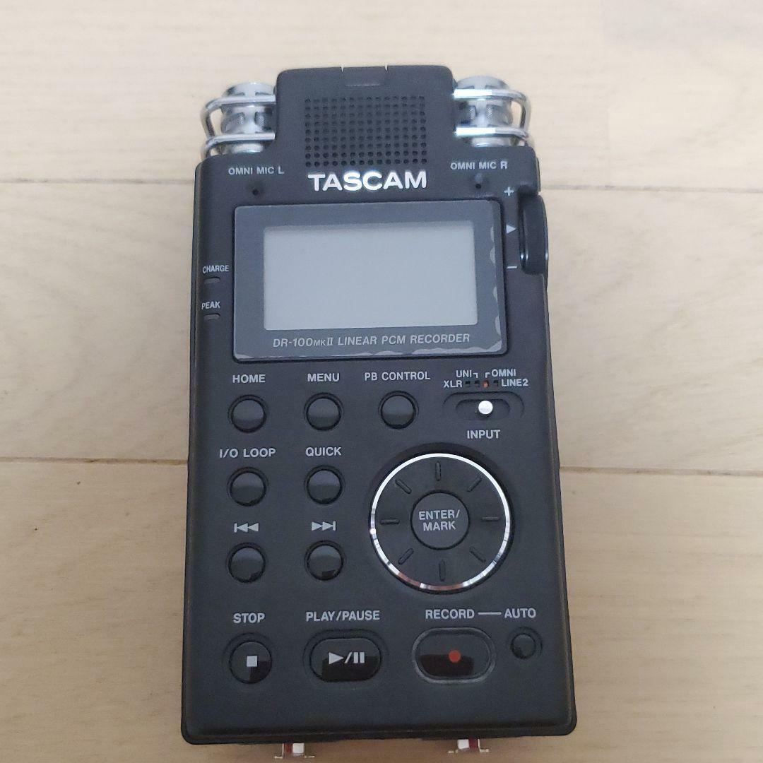 Tascam DR-100 MKII Portable Linear PCM Recorder Digital 
