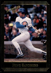 1992 Investor's Journal Ryne Sandberg Chicago Cubs #83