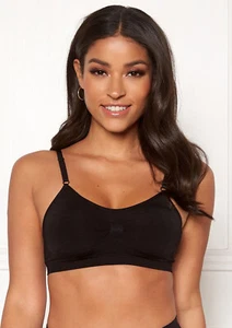 Magic Bodyfashion Womens Comfort Spaghetti Strap Bra Black Size Small ZP-9502 - Picture 1 of 3