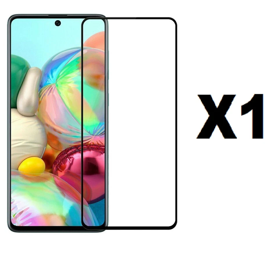 Tempered Glass Protector For Samsung Galaxy A71 Full Protection Edge to Edge - Image 1 of 1
