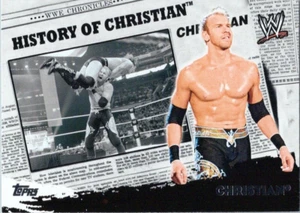 Topps WWE History of #HO21 2010 Christian - Imagen 1 de 2