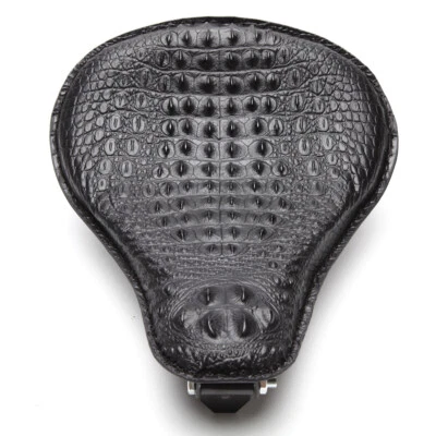 Aligator Motorcycle Spring Solo Seat For Harley Davidson Heritage Softail Bobber - Image 1 of 4