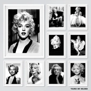 MARILYN MONROE PHOTO PRINTS MARILYN MONROE POSTER PRINTS FILM POSTERS WALL ART - Picture 1 of 17