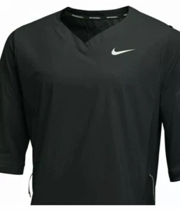 Nike Herren Sportswear Baseball Schlagkäfig Performance 3/4 Ärmel schwarz Jacke - Bild 1 von 2