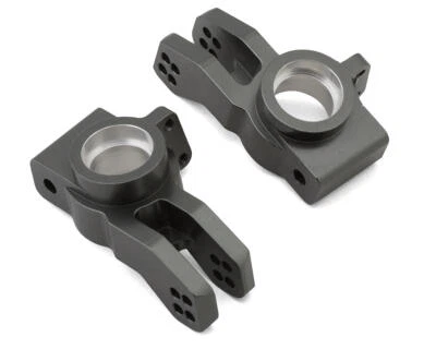 ST Racing Concepts Arrma 6S BLX Aluminum Rear Hub Carriers (Gun Metal) (2) - Image 1 of 2