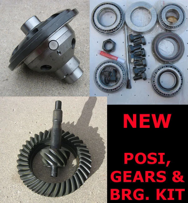 8" Ford Trac-Lock Posi - Gear - Bearing Kit Package - 3.55 Ratio - 8 Inch NEW - Image 1 of 1