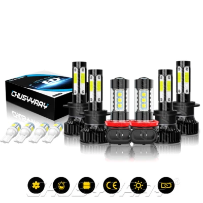 Faros LED altos/bajos + bombillas antiniebla para Mercedes-Benz ML350 2006 2007-2011 Foto 1 de 4