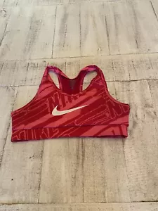 sujetador deportivo grande nike rojo camuflaje mujer - Imagen 1 de 5
