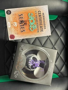 Disney Jack Skellinton “Shorts” Vinyl Fan Expo Signed Francisco Herrera 2 autos - Picture 1 of 3