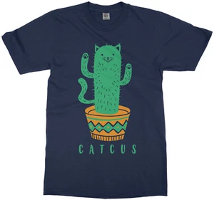 Catcus Cat Cactus Plant Youth T-Shirt Funny Pet Lover Gift Idea - Picture 1 of 7