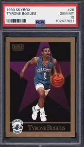 1990 Skybox Muggsy Bogues #26 PSA 10 GEM MT Low POP 8 - Picture 1 of 2