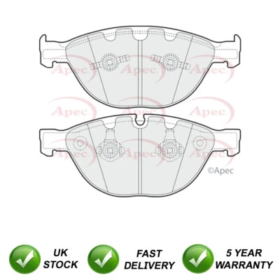 Brake Pads Set Front SJR Fits BMW 5 Series 2004-2010 6 Series 2005-2010 - Image 1 of 2
