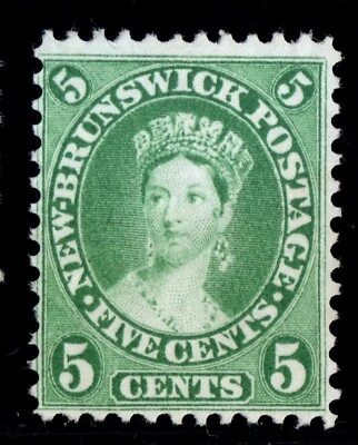 #8 New-Brunswick Canada mint no gum - Image 1 of 2