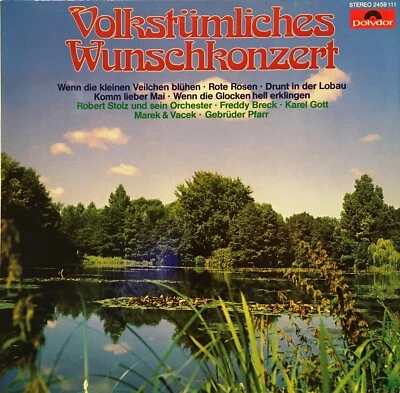 Volkstümliches Wunschkonzert - diverse Interpreten - LP von polydor - Bild 1 von 3