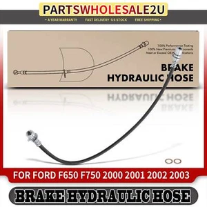 Rear Left or Right Inner Side Brake Hydraulic Hose for Ford F650 F750 2000-2003 - Picture 1 of 8