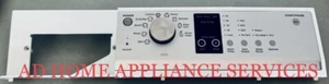 FISHER & PAYKEL WASHING MACHINE CONTROL FACE - PANEL COMPLETE / NO ADD GARMENT - Picture 1 of 3