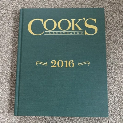 Cook's Illustrated 2016 Annual Hardcover America's Test Kitchen Brand New Foto 1 de 4