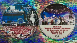 LIVE AID Against All Odds 2 DVD Set 2010 Documentary Series Eps 1 and 2 3 HOURS - Picture 1 of 6