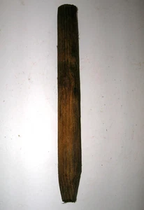 Clavijas de viga de granero de madera antigua talladas a mano pasadores de colección rústicos granja 8,75" - Imagen 1 de 4